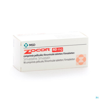 Zocor tabl  98 x 40 mg