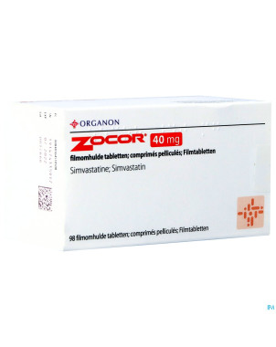 Zocor tabl  98 x 40 mg