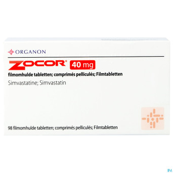 Zocor tabl  98 x 40 mg