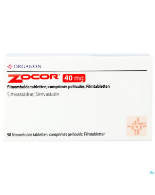 Zocor tabl  98 x 40 mg