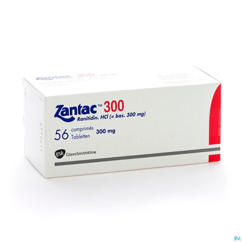 Zantac 300 comp  56 x 300 mg