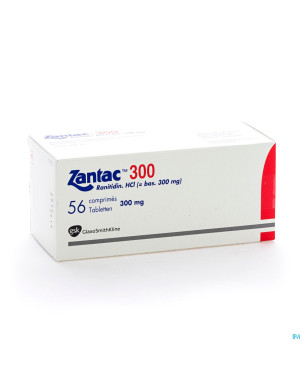 Zantac 300 comp  56 x 300 mg