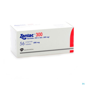 Zantac 300 comp  56 x 300 mg