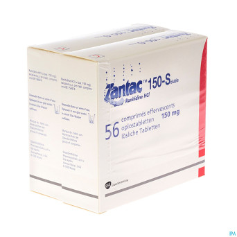 Zantac 150 comp sol 112 x 150 mg