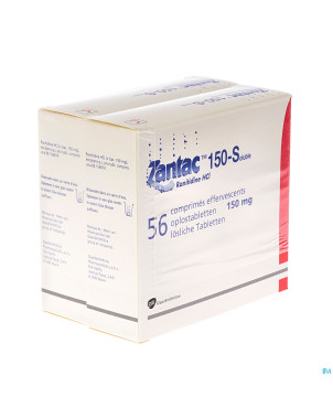 Zantac 150 comp sol 112 x 150 mg
