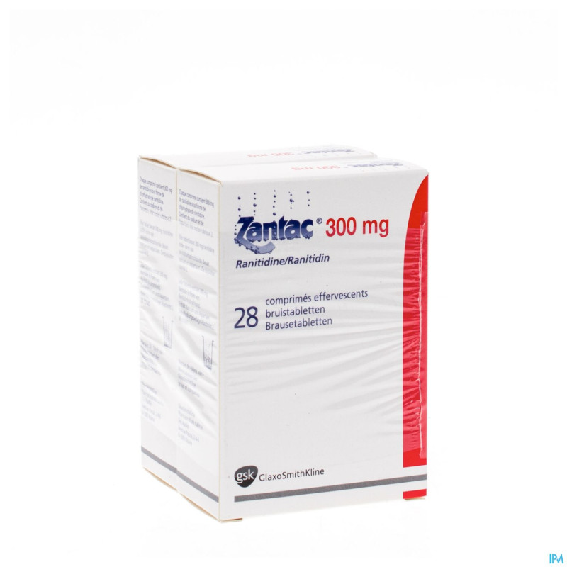 Zantac 300 comp sol  56 x 300 mg