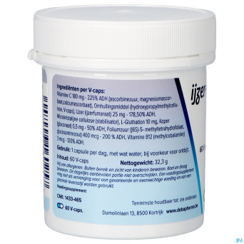 Fer complex vegetat.    caps 60x25mg    deba