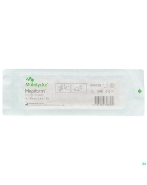 Mepiform pans adh a/cicat. ster  4x30,0cm 1 293100