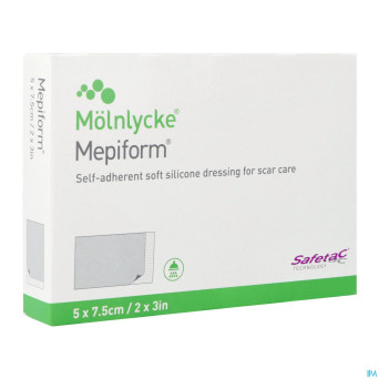 Mepiform pans adh a/cicat. ster  5x 7,5cm 1 293200