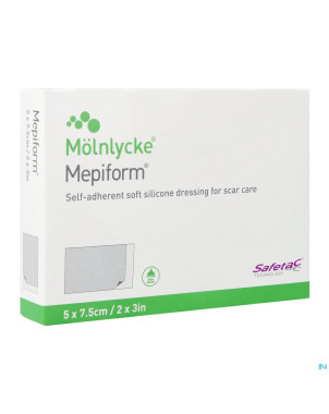 Mepiform pans adh a/cicat. ster  5x 7,5cm 1 293200