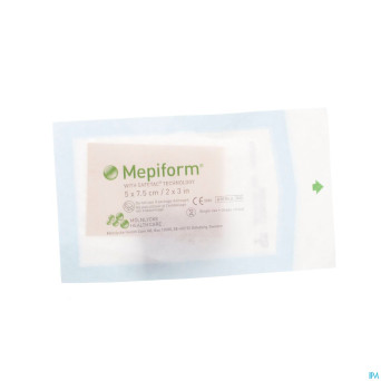 Mepiform pans adh a/cicat. ster  5x 7,5cm 1 293200