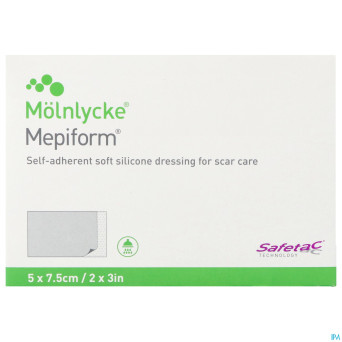 Mepiform pans adh a/cicat. ster  5x 7,5cm 1 293200