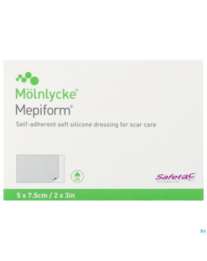 Mepiform pans adh a/cicat. ster  5x 7,5cm 1 293200