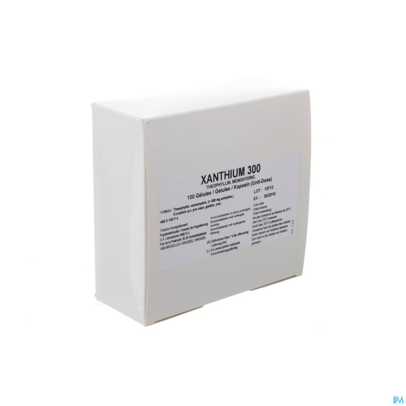 Xanthium caps 100x300mg ud
