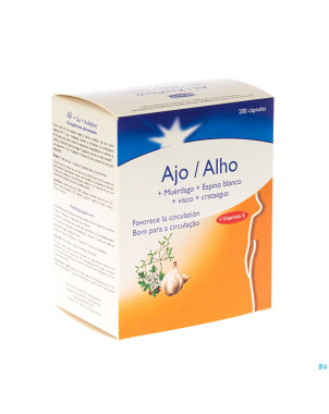 Bional ail+gui+aubepine+vit e    caps 200