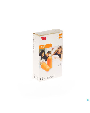 Bouchons oreilles usage unique 3m   2 paires 1100p