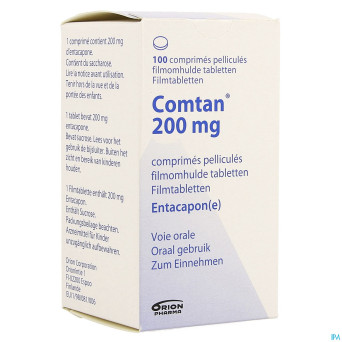 Comtan comp 100 x 200 mg flacon hdpe