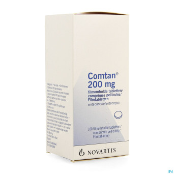 Comtan comp 100 x 200 mg flacon hdpe