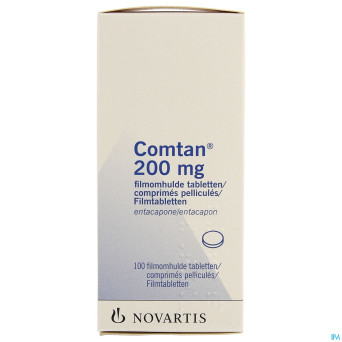 Comtan comp 100 x 200 mg flacon hdpe