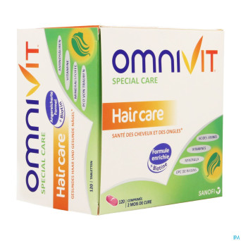 Omnivit cheveux/ haar comp 120