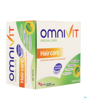 Omnivit cheveux/ haar comp 120