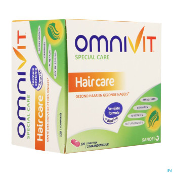 Omnivit cheveux/ haar comp 120