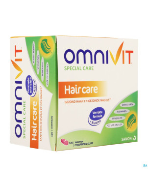 Omnivit cheveux/ haar comp 120