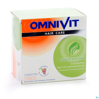 Omnivit cheveux/ haar comp 120