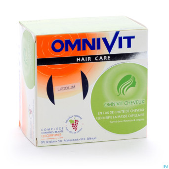 Omnivit cheveux/ haar comp 120