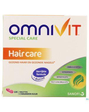 Omnivit cheveux/ haar comp 120
