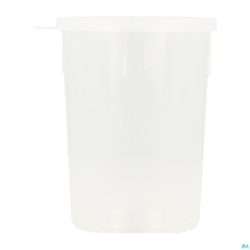 Pot urine + couvercle n/st 200ml    vf-med