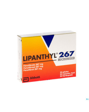 Lipanthyl 267 micron caps 30x267mg