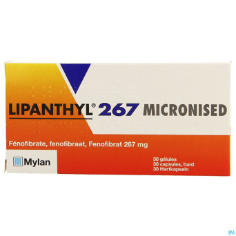 Lipanthyl 267 micron caps 30x267mg