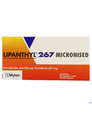 Lipanthyl 267 micron caps 30x267mg