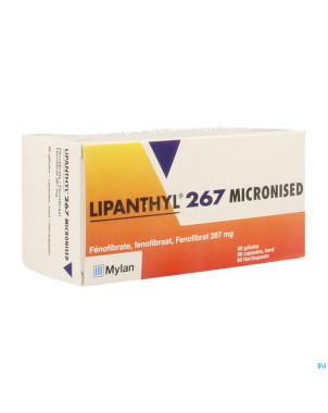 Lipanthyl 267 micron caps 90x267mg