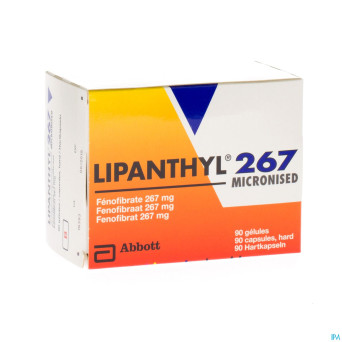 Lipanthyl 267 micron caps 90x267mg