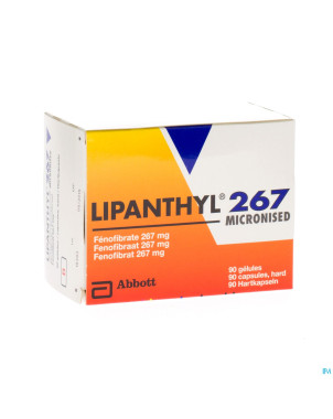 Lipanthyl 267 micron caps 90x267mg