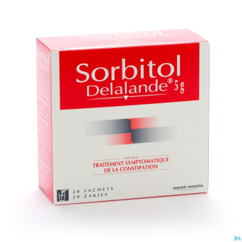 Sorbitol delalande sach 20x5g