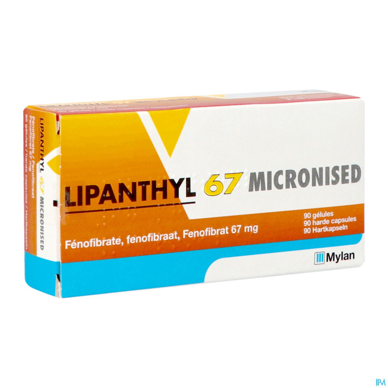 Lipanthyl  67 micron caps 90x 67mg