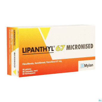 Lipanthyl  67 micron caps 90x 67mg