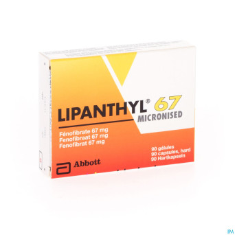 Lipanthyl  67 micron caps 90x 67mg