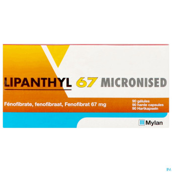 Lipanthyl  67 micron caps 90x 67mg