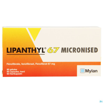 Lipanthyl  67 micron caps 90x 67mg