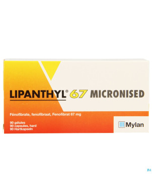 Lipanthyl  67 micron caps 90x 67mg
