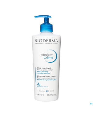 Bioderma atoderm 500 creme peau tres seche   500ml