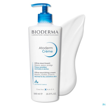 Bioderma atoderm 500 creme peau tres seche   500ml