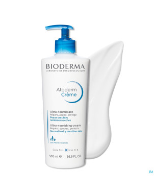Bioderma atoderm 500 creme peau tres seche   500ml