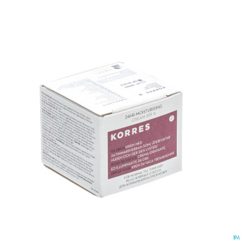 Korres kf creme hydra ip6 pn-ps rose sauvage  40ml