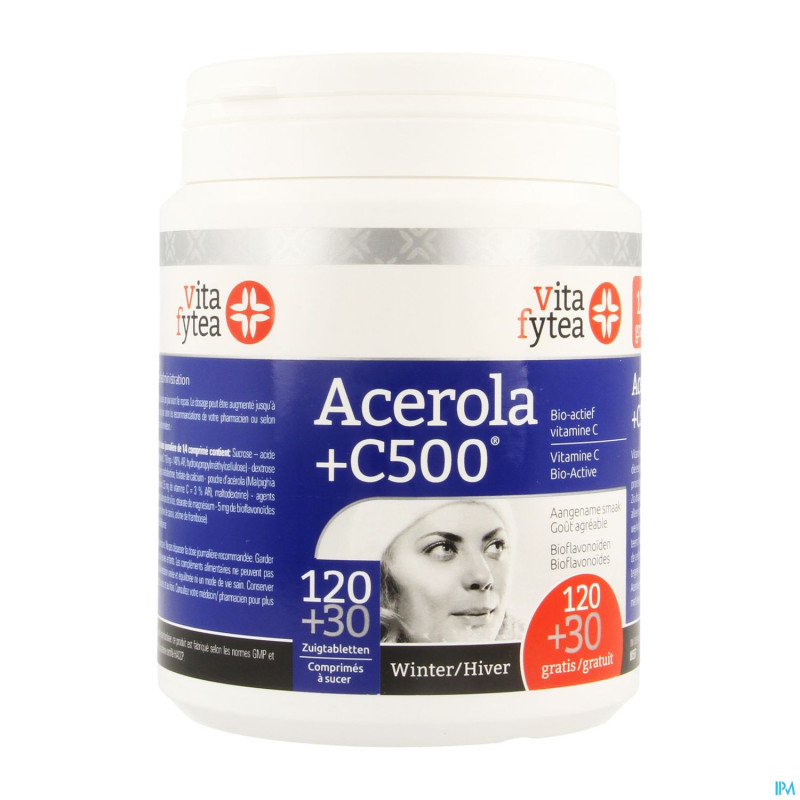 Vitafytea acerola vit c 500    tabl 150