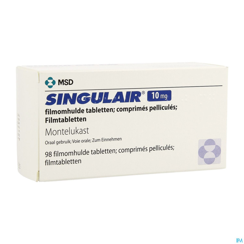Singulair 10 mg comp pell 98